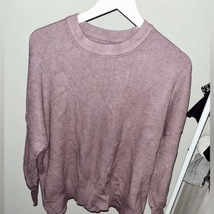 Purple sweater
